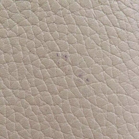 Auth LOEWE Anagram Trifold Wallet Greige/Brown Leather - Picture 9 of 14